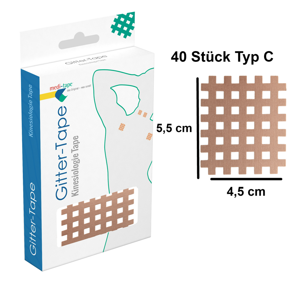 Medi-Tape GitterTape/CrossTape