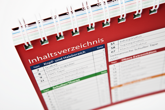 medi-taping® Ring-Buch